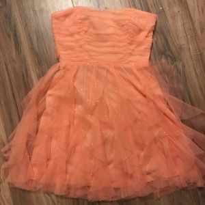 Sparkly pink/coral dress
